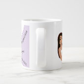 taza de Café con frases inspiradoras Grote Koffiekop (Achterkant)