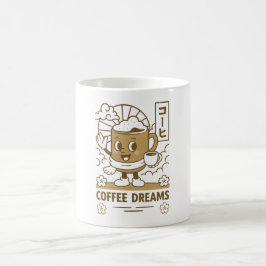taza de cafe de estilo japones, coffi koffiemok