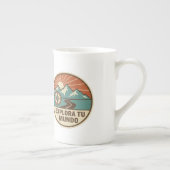 Taza de Café Explora Tu Mundo Porselein Kop (Rechts)