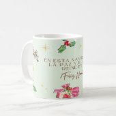 Taza De Café FEliz Navidad Koffiemok (Voorkant links)
