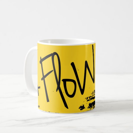 Taza de Cafe +Flow Koffiemok (Voorkant links)