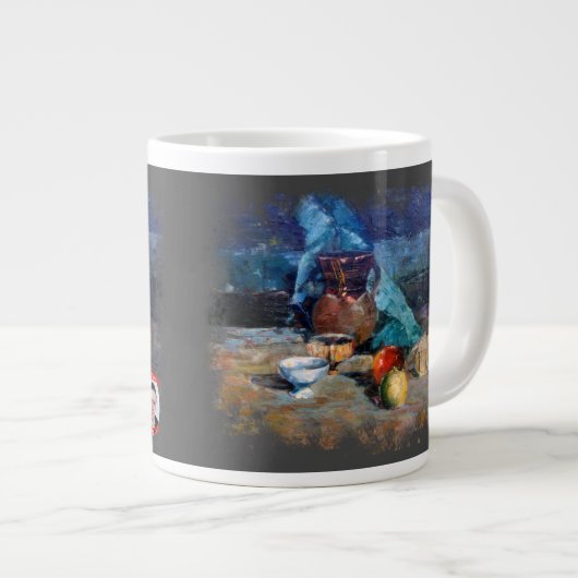 Taza de Café Gigante Bodegón a espátula Grote Koffiekop (Voorkant rechts)