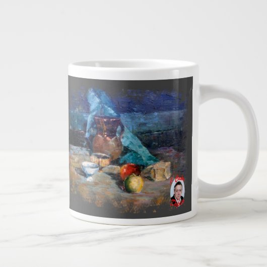 Taza de Café Gigante Bodegón a espátula Grote Koffiekop (Rechts)