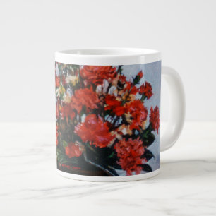Taza de Café Gigante Bodegón de flores Grote Koffiekop