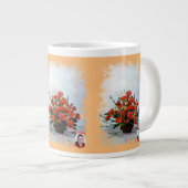 Taza de Café Gigante Bodegón de flores Grote Koffiekop (Voorkant rechts)