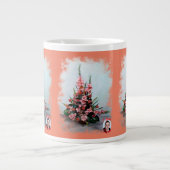 Taza De Café Gigante Bodegón de flores Grote Koffiekop (Voorkant)