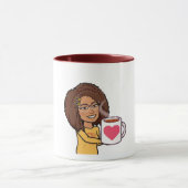 TAZA DE CAFE GOOD MORNING QUERIDXS MOK (Midden)