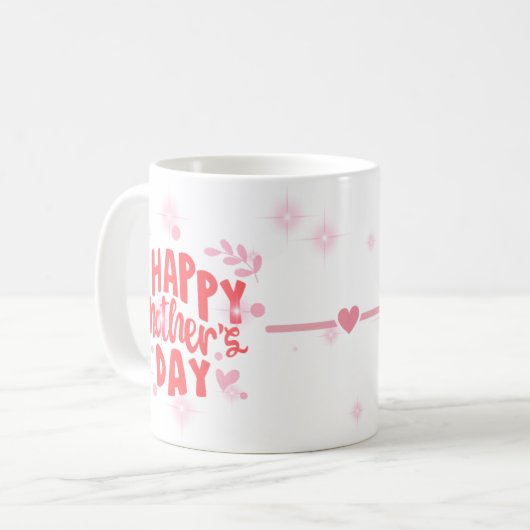 Taza de Café Happy Mother Day Koffiemok (Voorkant links)