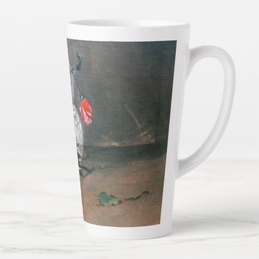 Taza De Café Latte Bodegón Latte Mok (Rechts)