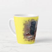 Taza De Café Latte Bodegón Latte Mok (Linkerhoek)