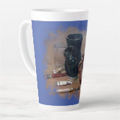 Taza De Café Latte Bodegón Mok (Linkerhoek)