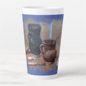Taza De Café Latte Bodegón Mok (Voorkant)