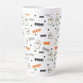 Taza de Café Latte Happy Little Fans Mok (Voorkant)