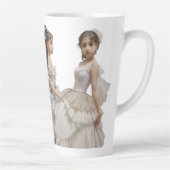 Taza de café latte latte mok (Rechts)