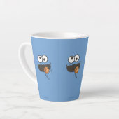 Taza de café latte latte mok (Linkerhoek)