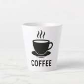 Taza de café latte latte mok (Voorkant)