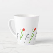 Taza de café latte mok (Linkerhoek)