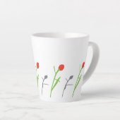 Taza de café latte mok (Rechterhoek)