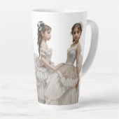 Taza de café latte mok (Rechterhoek)