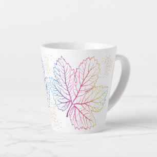 Taza de café latte mok