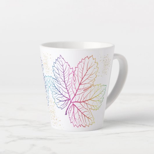 Taza de café latte mok (Rechterhoek)