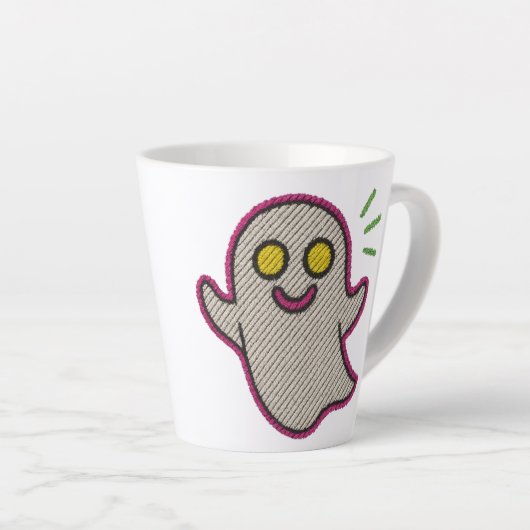 Taza de café latte mok (Rechterhoek)