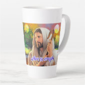 taza de café latte mok (Rechterhoek)