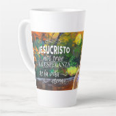 taza de café latte mok (Linkerhoek)