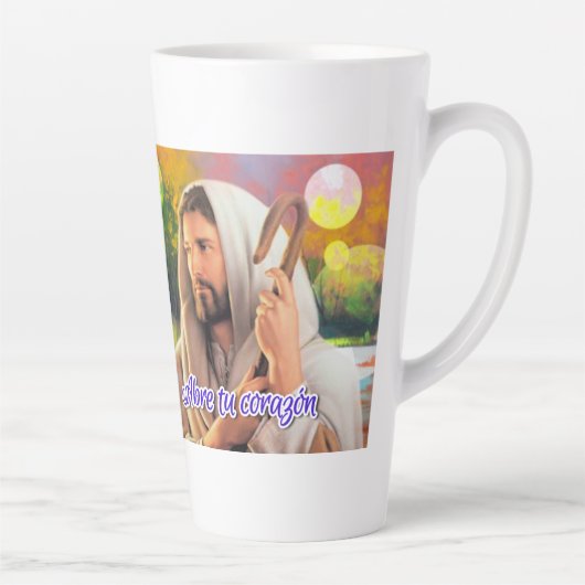 taza de café latte mok (Rechts)