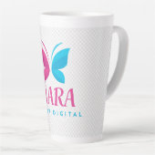 Taza de Café MARA – Sabor Digital Latte Mok (Rechterhoek)