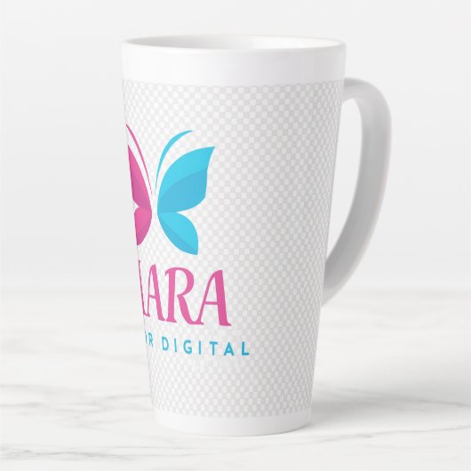 Taza de Café MARA – Sabor Digital Latte Mok (Rechterhoek)