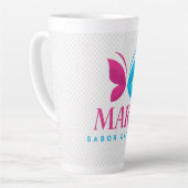 Taza de Café MARA – Sabor Digital Latte Mok (Linkerhoek)