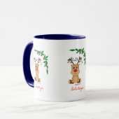 Taza de café navideña mok (Voorkant links)