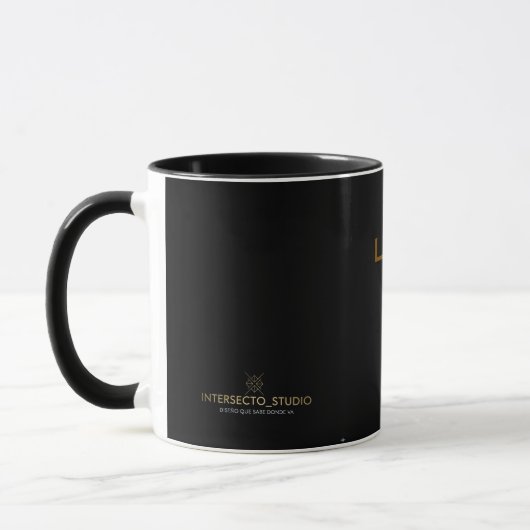 Taza de Café Negra 'Loading Since 1989' Mok (Links)