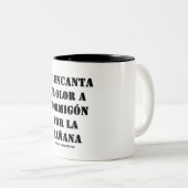 Taza de Café - OLOR A HORMIGÓN POR LA MAÑANA Tweekleurige Koffiemok (Voorkant rechts)