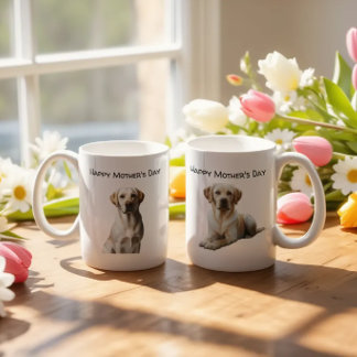 Taza de café personalizable Happy Mother's Day  Koffiemok