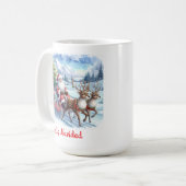 Taza de Café Santa Claus Koffiemok (Voorkant links)