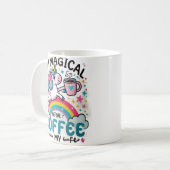 Taza de café - Taza con arcoíris  Koffiemok (Voorkant links)