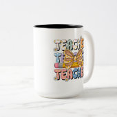 Taza de cafe Teacher Tweekleurige Koffiemok (Voorkant rechts)
