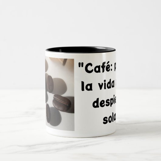 Taza de café tweekleurige koffiemok (Center)