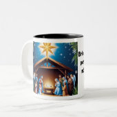Taza de café tweekleurige koffiemok (Voorkant links)