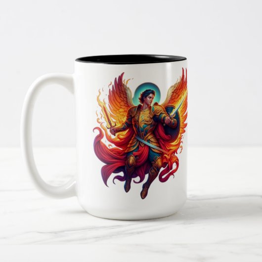Taza de café tweekleurige koffiemok (Links)