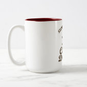 taza de café vintage  tweekleurige koffiemok (Links)