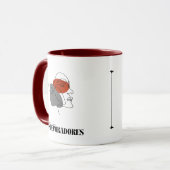 Taza de Café, Virginia Woolf Mok (Voorkant links)