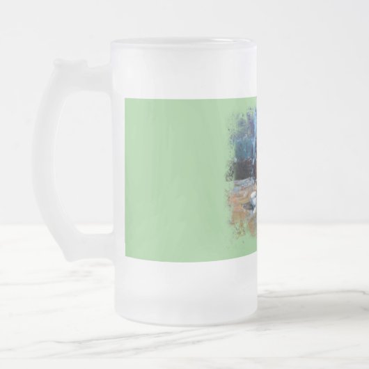 Taza de Cristal Esmerilado Bodegón a espátula Matglas Bierpul (Links)
