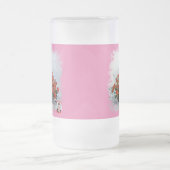 Taza de Cristal Esmerilado Bodegón de flores Matglas Bierpul (Center)