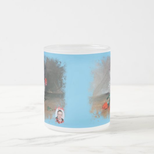 Taza De Cristal Esmerilado Bodegón Matglas Koffiemok (Center)