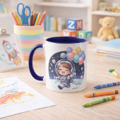 Taza de Cumpleaños Astronauta con Globos Mok