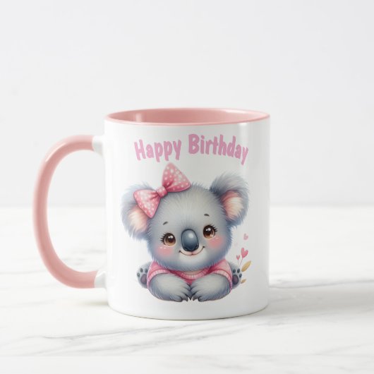 Taza de Cumpleaños con Koala  Mok (Links)