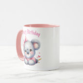 Taza de Cumpleaños con Koala  Mok (Voorkant links)